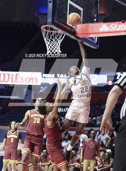 Thumbnail 1 in Althoff Catholic vs. Christ the King (IHSA 2A Semi Final) photogallery.