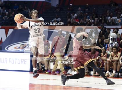 Thumbnail 2 in Althoff Catholic vs. Christ the King (IHSA 2A Semi Final) photogallery.