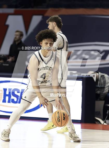 Thumbnail 2 in Althoff Catholic vs. Christ the King (IHSA 2A Semi Final) photogallery.