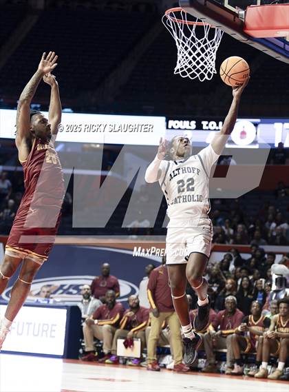 Thumbnail 1 in Althoff Catholic vs. Christ the King (IHSA 2A Semi Final) photogallery.