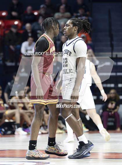 Thumbnail 1 in Althoff Catholic vs. Christ the King (IHSA 2A Semi Final) photogallery.