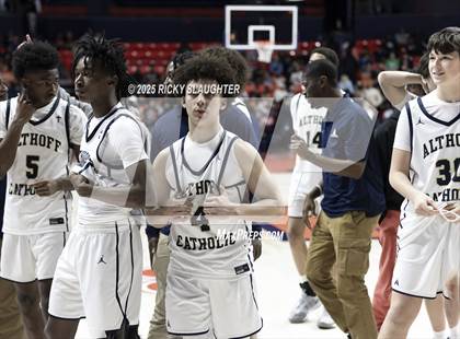 Thumbnail 2 in Althoff Catholic vs. Christ the King (IHSA 2A Semi Final) photogallery.