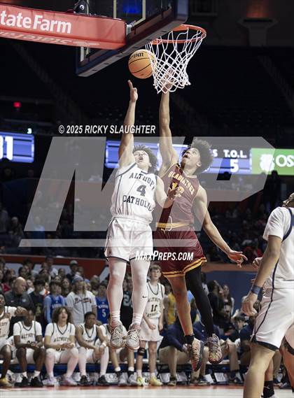 Thumbnail 1 in Althoff Catholic vs. Christ the King (IHSA 2A Semi Final) photogallery.
