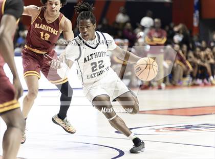 Thumbnail 1 in Althoff Catholic vs. Christ the King (IHSA 2A Semi Final) photogallery.