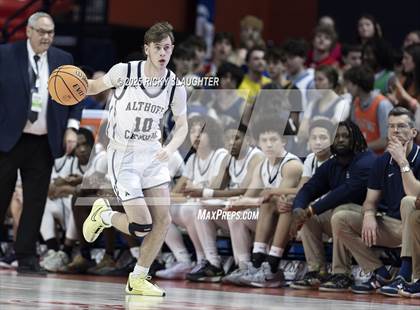 Thumbnail 1 in Althoff Catholic vs. Christ the King (IHSA 2A Semi Final) photogallery.