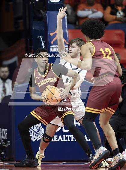 Thumbnail 2 in Althoff Catholic vs. Christ the King (IHSA 2A Semi Final) photogallery.