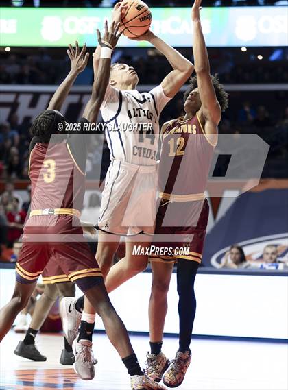 Thumbnail 2 in Althoff Catholic vs. Christ the King (IHSA 2A Semi Final) photogallery.