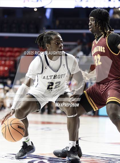 Thumbnail 2 in Althoff Catholic vs. Christ the King (IHSA 2A Semi Final) photogallery.