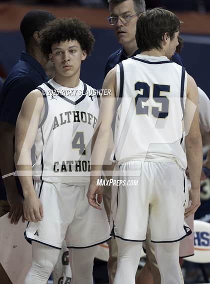 Thumbnail 1 in Althoff Catholic vs. Christ the King (IHSA 2A Semi Final) photogallery.