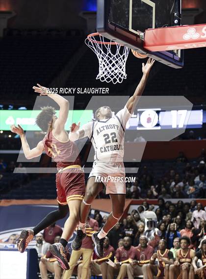Thumbnail 1 in Althoff Catholic vs. Christ the King (IHSA 2A Semi Final) photogallery.