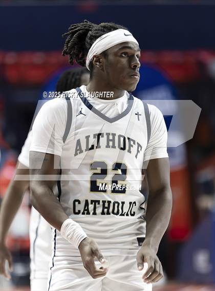 Thumbnail 3 in Althoff Catholic vs. Christ the King (IHSA 2A Semi Final) photogallery.