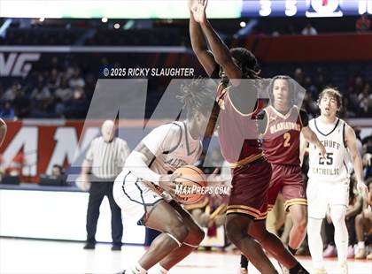 Thumbnail 2 in Althoff Catholic vs. Christ the King (IHSA 2A Semi Final) photogallery.