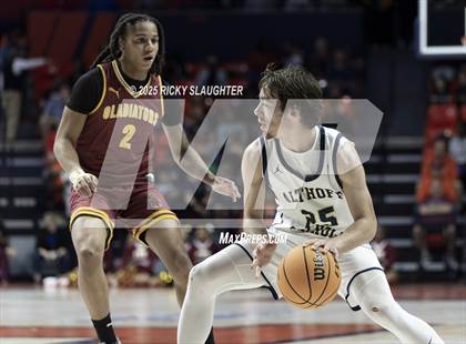 Thumbnail 1 in Althoff Catholic vs. Christ the King (IHSA 2A Semi Final) photogallery.