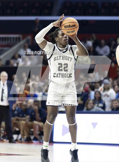 Thumbnail 1 in Althoff Catholic vs. Christ the King (IHSA 2A Semi Final) photogallery.