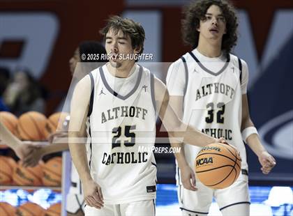 Thumbnail 3 in Althoff Catholic vs. Christ the King (IHSA 2A Semi Final) photogallery.