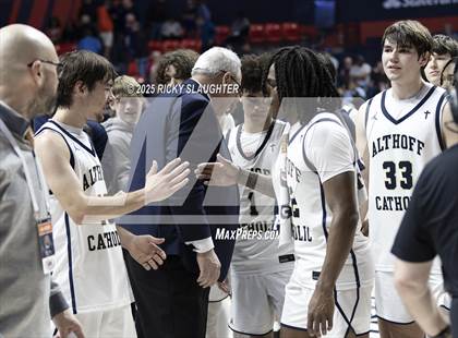 Thumbnail 3 in Althoff Catholic vs. Christ the King (IHSA 2A Semi Final) photogallery.