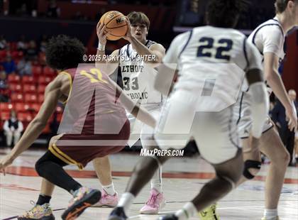 Thumbnail 1 in Althoff Catholic vs. Christ the King (IHSA 2A Semi Final) photogallery.