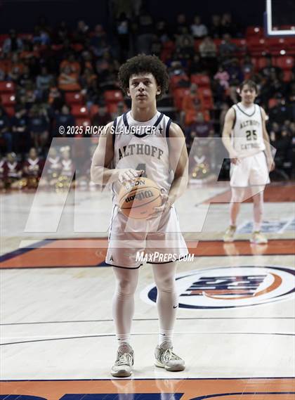 Thumbnail 3 in Althoff Catholic vs. Christ the King (IHSA 2A Semi Final) photogallery.