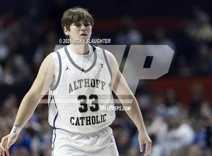 Thumbnail 3 in Althoff Catholic vs. Christ the King (IHSA 2A Semi Final) photogallery.