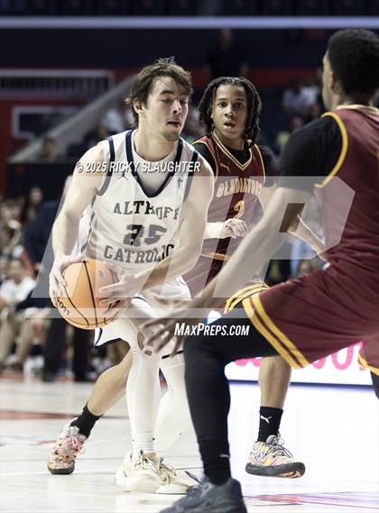 Thumbnail 2 in Althoff Catholic vs. Christ the King (IHSA 2A Semi Final) photogallery.