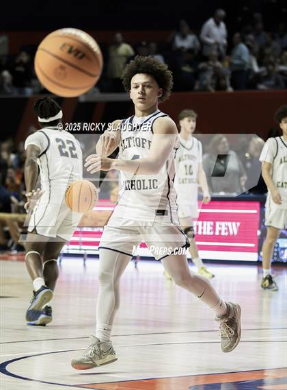 Thumbnail 1 in Althoff Catholic vs. Christ the King (IHSA 2A Semi Final) photogallery.