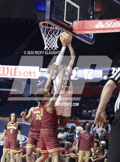 Thumbnail 3 in Althoff Catholic vs. Christ the King (IHSA 2A Semi Final) photogallery.