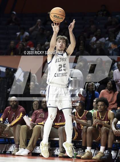 Thumbnail 2 in Althoff Catholic vs. Christ the King (IHSA 2A Semi Final) photogallery.