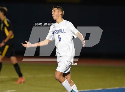 Thumbnail 2 in Hastings vs. Westhill (NYSPHSAA Class B Final) photogallery.