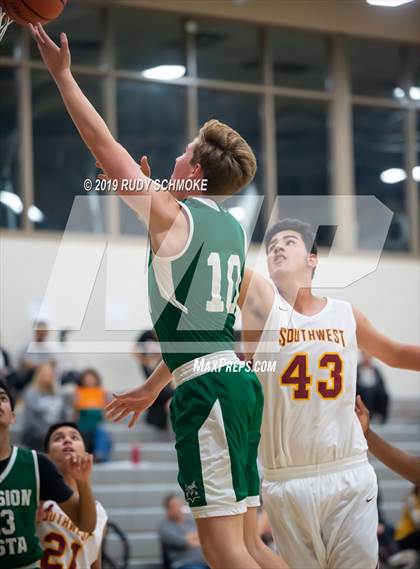 Thumbnail 3 in Southwest SD vs. Mission Vista ( Del Lago Tip-Off Classic) photogallery.