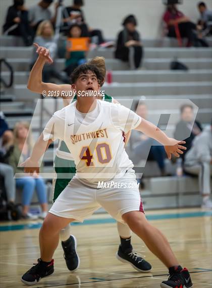 Thumbnail 2 in Southwest SD vs. Mission Vista ( Del Lago Tip-Off Classic) photogallery.