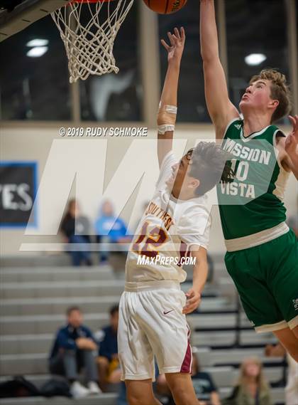 Thumbnail 1 in Southwest SD vs. Mission Vista ( Del Lago Tip-Off Classic) photogallery.