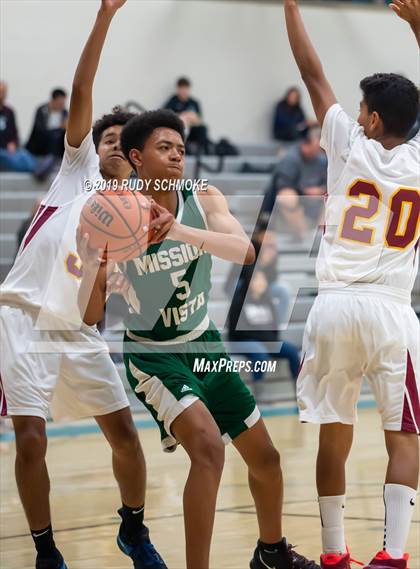 Thumbnail 3 in Southwest SD vs. Mission Vista ( Del Lago Tip-Off Classic) photogallery.