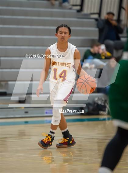 Thumbnail 3 in Southwest SD vs. Mission Vista ( Del Lago Tip-Off Classic) photogallery.