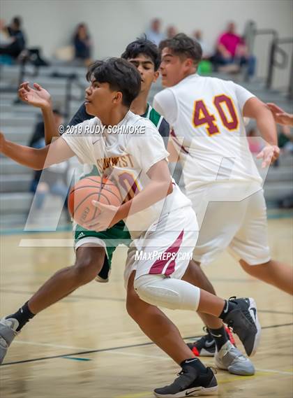 Thumbnail 2 in Southwest SD vs. Mission Vista ( Del Lago Tip-Off Classic) photogallery.