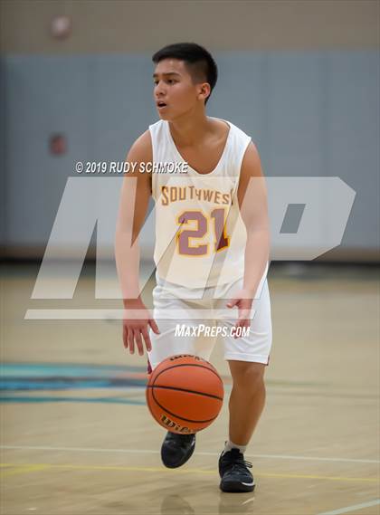 Thumbnail 1 in Southwest SD vs. Mission Vista ( Del Lago Tip-Off Classic) photogallery.