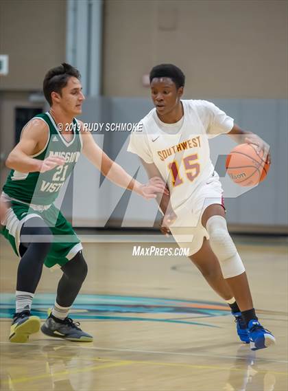Thumbnail 3 in Southwest SD vs. Mission Vista ( Del Lago Tip-Off Classic) photogallery.