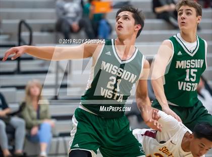 Thumbnail 2 in Southwest SD vs. Mission Vista ( Del Lago Tip-Off Classic) photogallery.