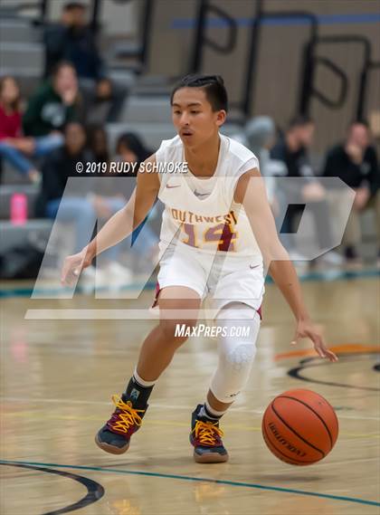 Thumbnail 1 in Southwest SD vs. Mission Vista ( Del Lago Tip-Off Classic) photogallery.