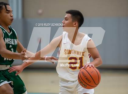 Thumbnail 1 in Southwest SD vs. Mission Vista ( Del Lago Tip-Off Classic) photogallery.
