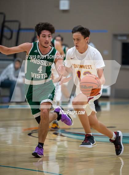 Thumbnail 1 in Southwest SD vs. Mission Vista ( Del Lago Tip-Off Classic) photogallery.