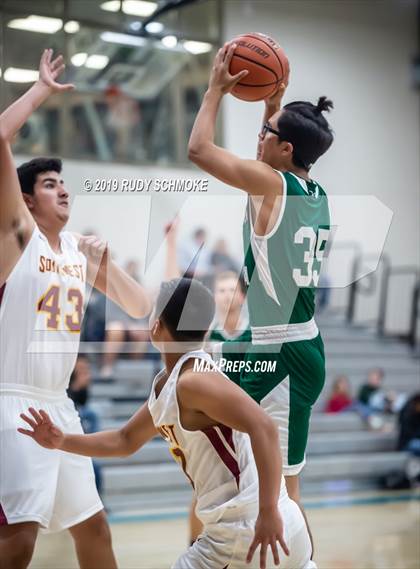 Thumbnail 2 in Southwest SD vs. Mission Vista ( Del Lago Tip-Off Classic) photogallery.