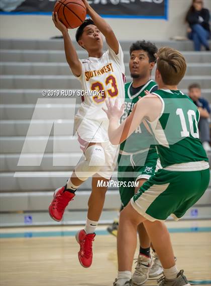 Thumbnail 3 in Southwest SD vs. Mission Vista ( Del Lago Tip-Off Classic) photogallery.