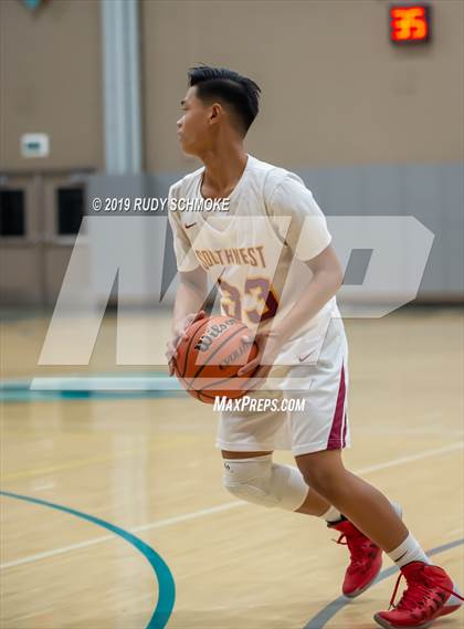 Thumbnail 1 in Southwest SD vs. Mission Vista ( Del Lago Tip-Off Classic) photogallery.