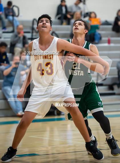 Thumbnail 3 in Southwest SD vs. Mission Vista ( Del Lago Tip-Off Classic) photogallery.