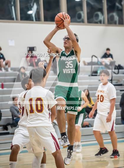Thumbnail 2 in Southwest SD vs. Mission Vista ( Del Lago Tip-Off Classic) photogallery.