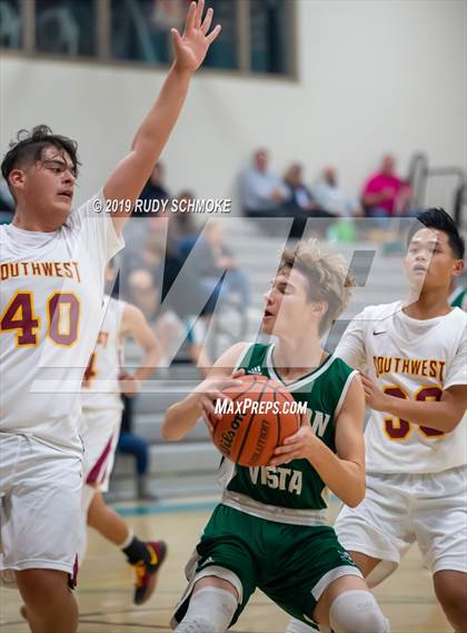 Thumbnail 3 in Southwest SD vs. Mission Vista ( Del Lago Tip-Off Classic) photogallery.