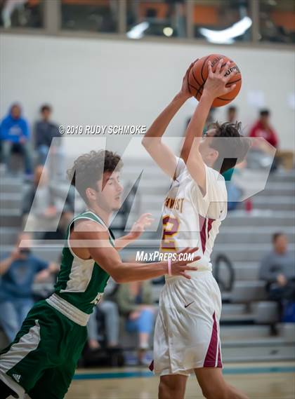 Thumbnail 1 in Southwest SD vs. Mission Vista ( Del Lago Tip-Off Classic) photogallery.