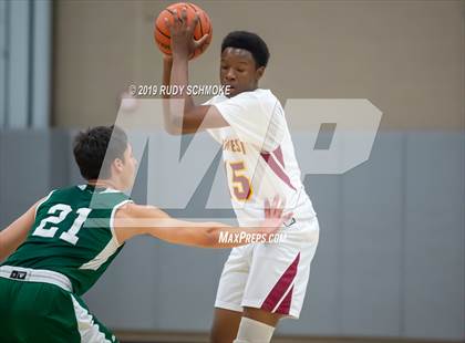 Thumbnail 1 in Southwest SD vs. Mission Vista ( Del Lago Tip-Off Classic) photogallery.