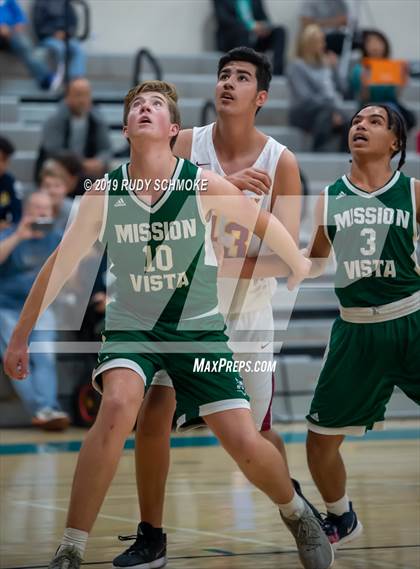 Thumbnail 2 in Southwest SD vs. Mission Vista ( Del Lago Tip-Off Classic) photogallery.