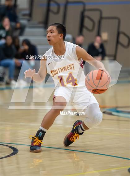 Thumbnail 3 in Southwest SD vs. Mission Vista ( Del Lago Tip-Off Classic) photogallery.